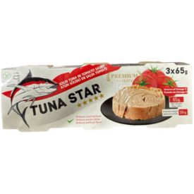 Tuna Star In Tomato Sauce 3pk 65g