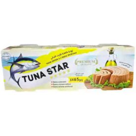 Tuna Star In Vegetable Oil 3pk 65g