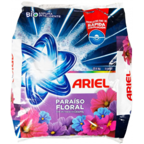 arielfloral.jpg Ariel Powder Paraiso Floral con Downy 4kg - Image 1