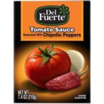 Del Fuerte Tomato Sauce Seasoned with Chipotle Peppers 7.4oz