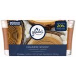 Glade Scented Candles Cashmere Woods 2ct 4.08oz