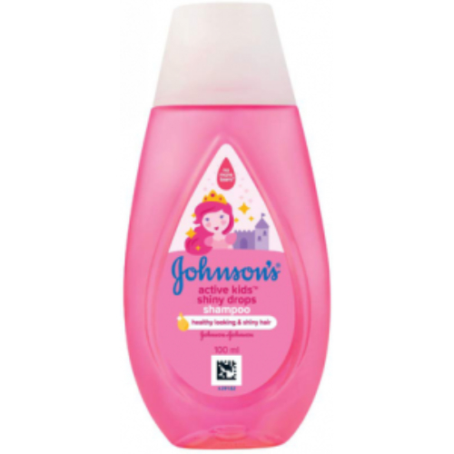 johnsonskidsshinydrops.jpg Johnson's Active Kids Shiny Drops Shampoo 100ml - Image 1