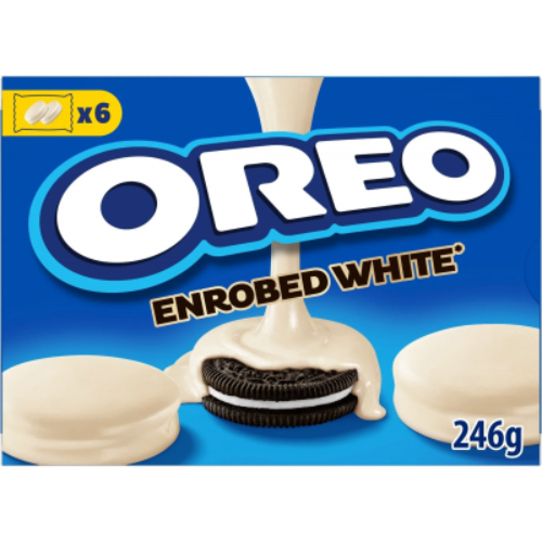 oreoenrobed.jpg Oreo Enrobed White 246g 6pk - Image 1