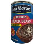 San Marcos Refried Black Beans 16oz