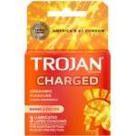 Trojan Condoms Charged 3pk