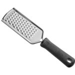 Bene Casa Stainless Steel Grater With Black Handle