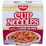 Nissin Cup Noodles Con Sabor Carne De Res 64g