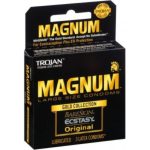Trojan Condoms Magnum Gold Collection Large Size 3pk