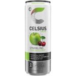 Celsius Energy Green Apple Cherry 12oz