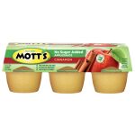 Motts Applesauce Cinnamon 3.9oz 3pk