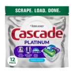 Cascade Platinum Dishwasher Detergent Fresh Scent 12ct